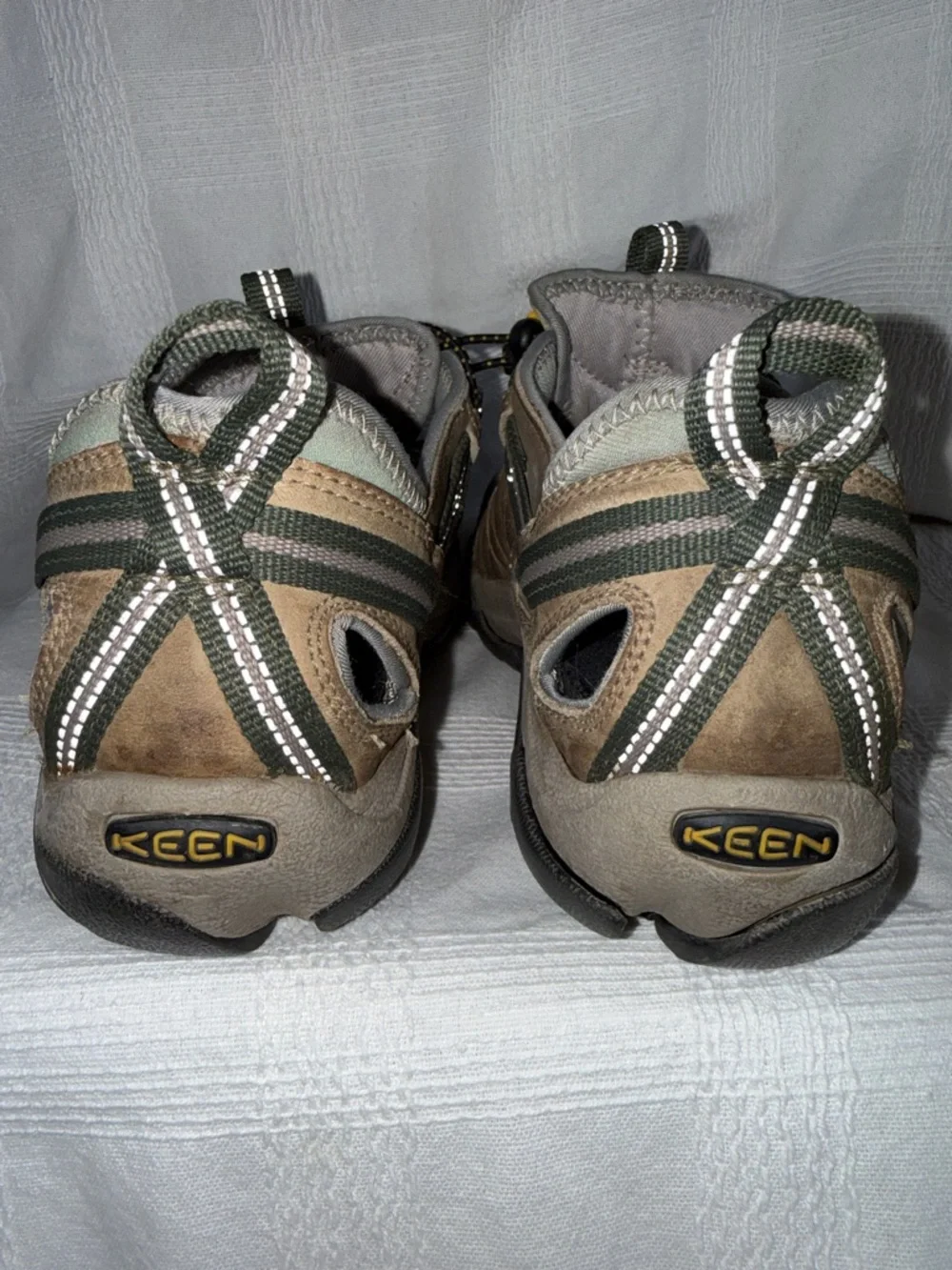 Men's Brown Outdoor Closed-Toe Sandal - Rugged Trail Comfort Keen XT 0205 9.5